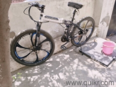folding cycle,alloy wheel, with 21 gear, shoker,disk break 