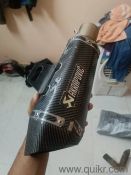 Original Stock Silencer + Akrapovic Slip-on + Bend Pipe