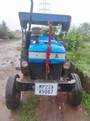 tractor with trolley 