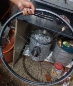 alloy rim with hub and spoke 