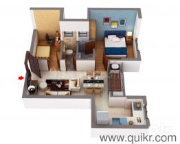 2 BHK 600 Sq. ft Apartment for Sale in Vanagaram, Chennai
