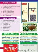 1080 Sq. ft Plot for Sale in Nagole, Hyderabad