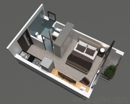 1 RK 216 Sq. ft Apartment for Sale in Newtown, Kolkata