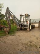 backo loader Terex TLB 740 , 2012 95 present condition 