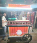 Movable Food Cart For Sale 