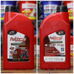 Genuine Nitco Motorbike Oil 20W-40  Best Price in Surat