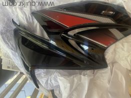 Hero Karizma R Front Shield set (Black) with full body sticket set