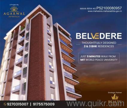 3 BHK 1049 Sq. ft Apartment for Sale in Kothrud, Pune