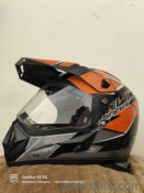 Vega Off road Mud Maniac Black and orange helmet