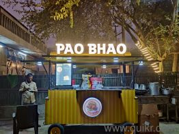 Food Cart/Food Truck for Sale with utensils and branding