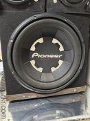  Sony Xplode JBL and pioneer subwoofer