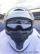 Brand New Unused Vega ZAP DV Helmet (White - Size L / 58 cm) - Full Bo