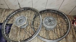 Royal Enfield Classic350 dual disk Spoke Wheels-Front&Rear(Excellent C