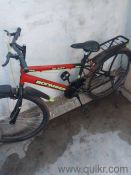 A very light cycle for riding single or double and also for children.