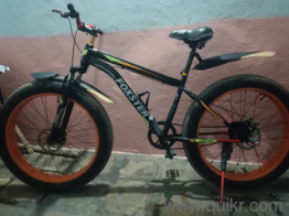 Foxster Fat Tire Mountain Bike  Excellent Condition  Disc Brake  26 In