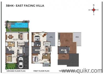 3 BHK 2120 Sq. ft Villa for Sale in Kelambakkam, Chennai
