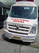 TEMPOTRAVELLER AC AMBULANCE WITH VALID FC AND INSURANCE
