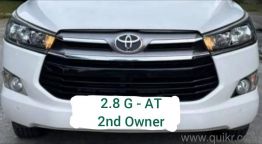 Used Toyota Innova Crysta 2017 Model Images
