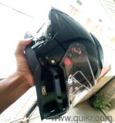 STUDDS Helios Glossy Black Helmet L Size | 12 Days Old