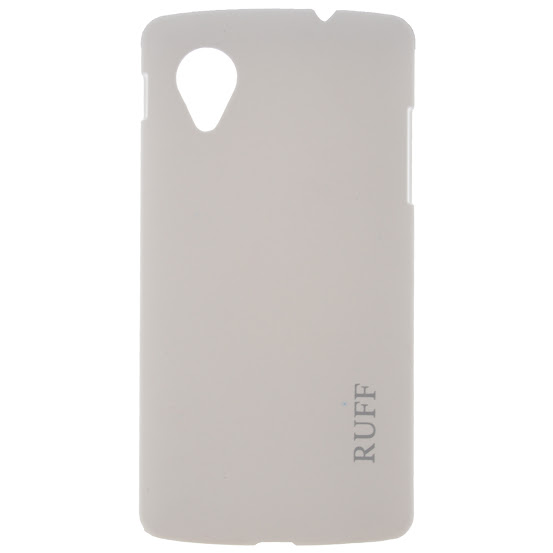 Ruff Sword Finish Back Cover For LG Nexus 5 (White)